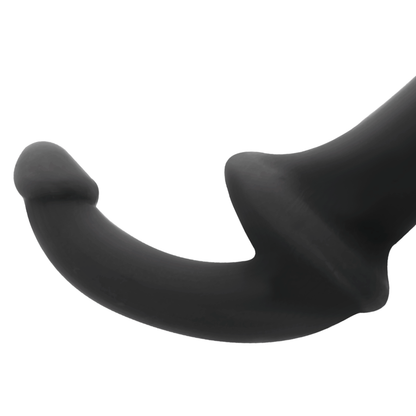 Strapless strap-on dildo Addicted Toys, črna