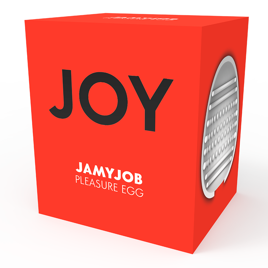 JAMYJOB - JAJČNI MASTURBATOR RDEČA RAZLIČICA DISCRETT