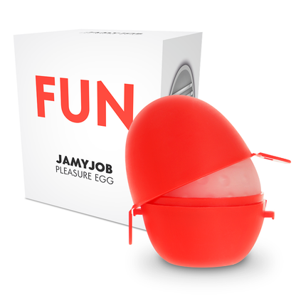 JAMYJOB - JAJČNI MASTURBATOR RED EDITION DISCRETT