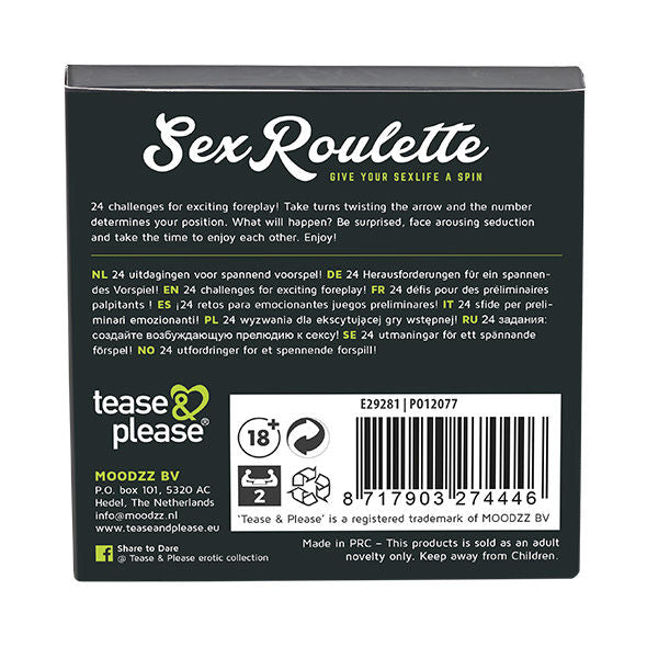 Igra Sex Roulette Foreplay