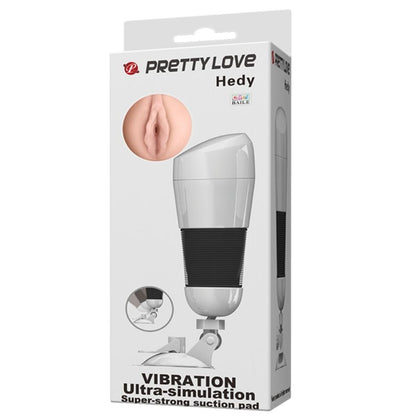 PRETTY LOVE - HEDY VAGINA MASTURBATOR Z VIBRACIJO