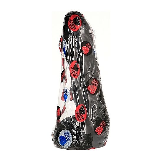 Analni dildo All Black - Pene, 20 cm