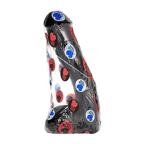 Analni dildo All Black - Pene, 23 cm