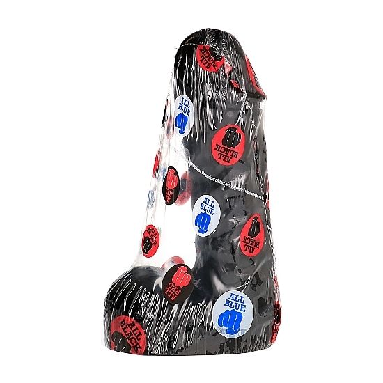 Analni dildo All Black - Dong, 19 cm