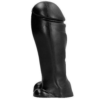 Analni dildo All Black - Broad Toe, 22 cm
