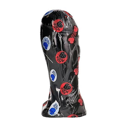 Analni dildo All Black - Broad Toe, 22 cm