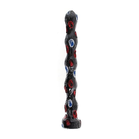 Analni dildo All Black - Anal Beads, 41.5 cm