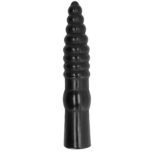 Analni dildo All Black - Anal, 33 cm