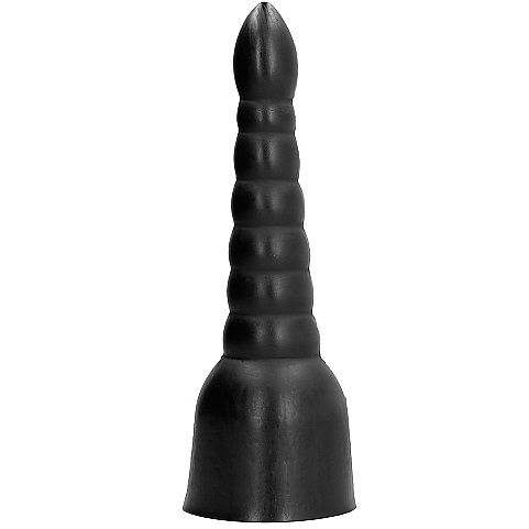 Analni dildo All Black - Dildo, 34 cm