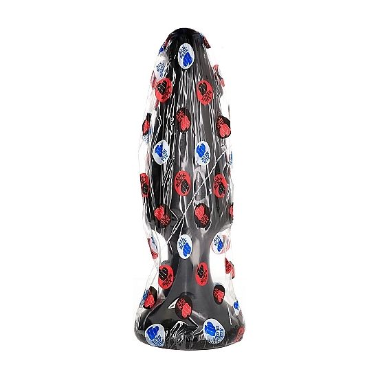 Analni dildo All Black - Plug, 35 cm