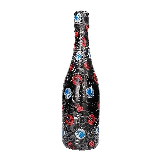 Analni dildo All Black - Bottle, 39.5 cm