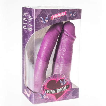 ROZA SOBA - ARTHUS REALISTIČNI DILDO VIJOLIČNA 17CM/15.5CM