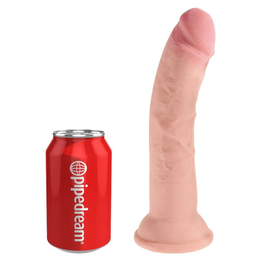KING COCK - DILDO S TROJNO GOSTOTO 21,6 CM