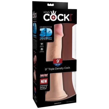 KING COCK - DILDO S TROJNO GOSTOTO 23 CM