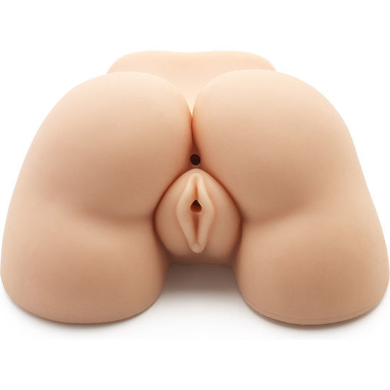 Vibracijski masturbator Act - Fat Ass Fucker, bež