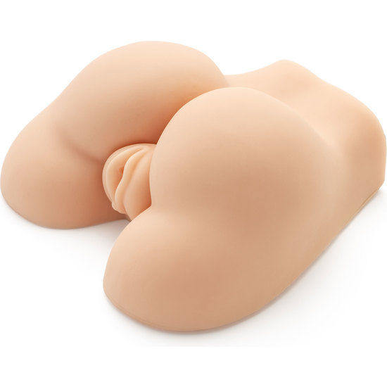 Vibracijski masturbator Act - Fat Ass Fucker, bež