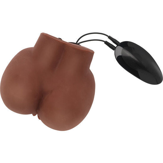 Vibracijski masturbator Act - Big Ass, rjava
