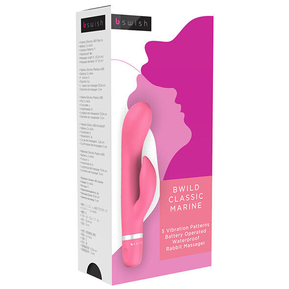 B SWISH - BWILD CLASSIC MORSKI ZAJČJI VIBRATOR GUAVA