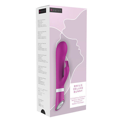 B SWISH - BWILD DELUXE ZAJČEK VIBRATOR MALINA