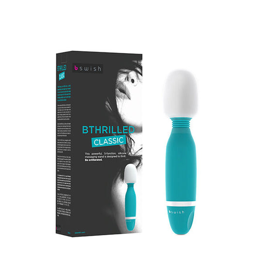B SWISH - BTHRILLED KLASIČNI VIBRATOR S PALIČICO JADE