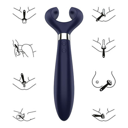 Vibrator za pare Satisfyer - Endless Fun 3, modra