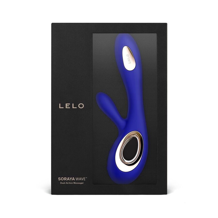 LELO - VIBRATOR SORAYA WAVE ZAJČEK POLNOČNO MODRA