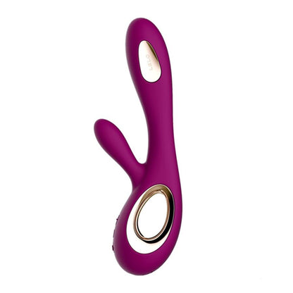 LELO - SORAYA VIBRATOR Z VALOVI ZAJČEK VIJOLIČNA