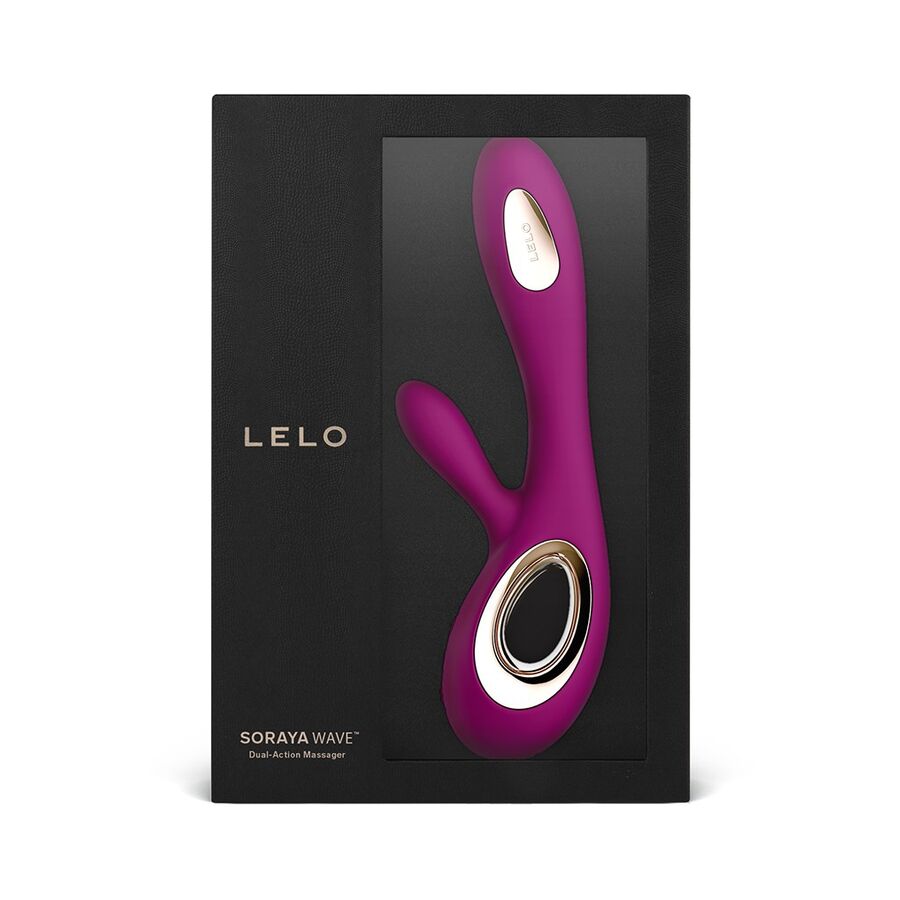 LELO - SORAYA VIBRATOR Z VALOVI ZAJČEK VIJOLIČNA