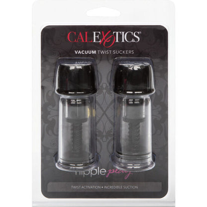 CALEXOTICS - VACCUM TWIST STIMULATING WAVES FOR NIPPLES BLACK