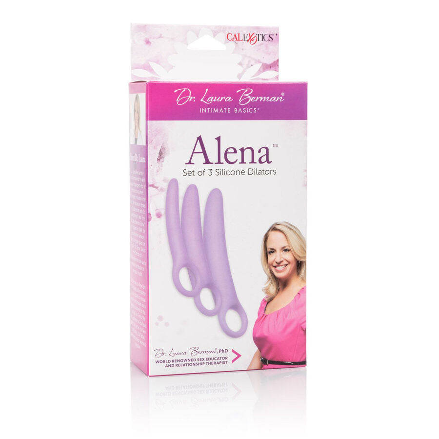 CALEXOTICS - DR LAURA BERMAN ALENA KOMPLET 3 SILIKONSKIH DILATATORJEV