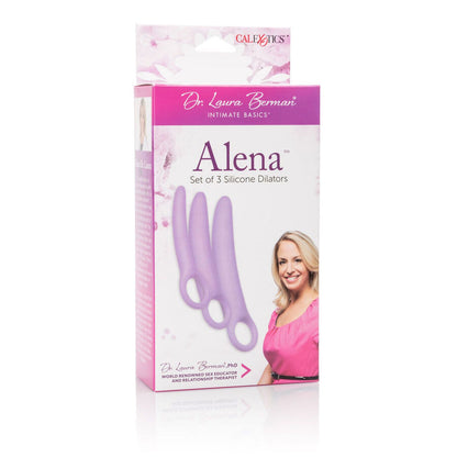 CALEXOTICS - DR LAURA BERMAN ALENA KOMPLET 3 SILIKONSKIH DILATATORJEV