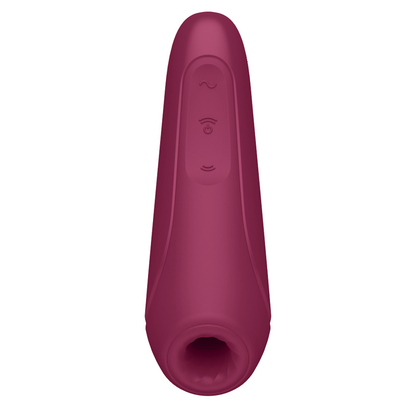 Stimulator klitorisa Satisfyer - Curvy 1+, bordo