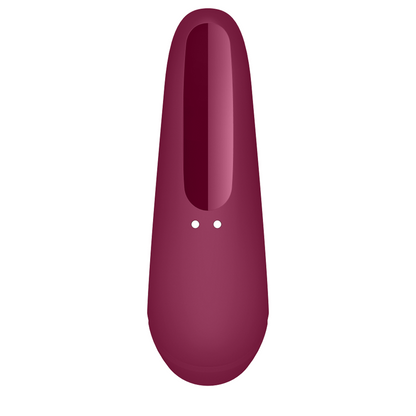 Stimulator klitorisa Satisfyer - Curvy 1+, bordo