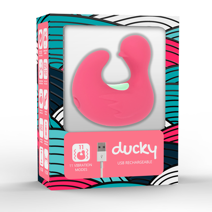 HAPPY LOKY - DUCKYMANIA POLNILNI SILIKONSKI STIMULATOR PRST