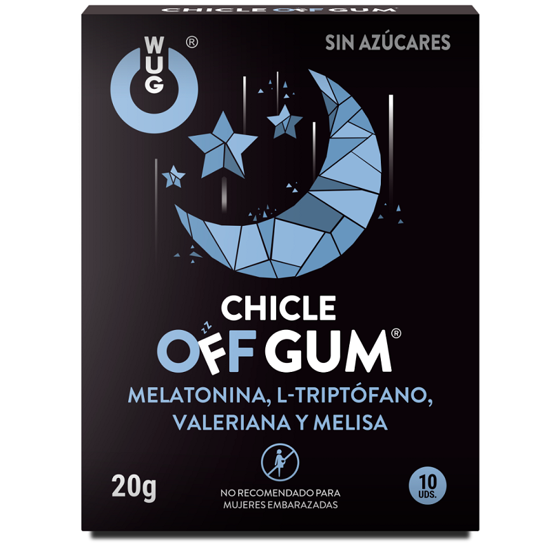 Čigumiji za spanje Wug Gum - Off, 10 kos