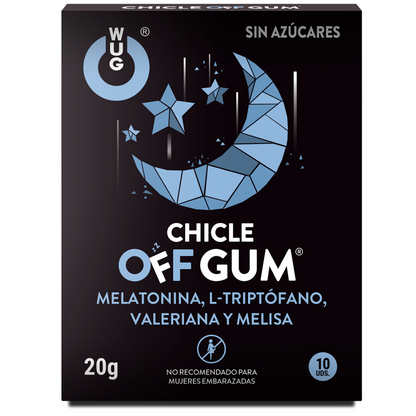 Čigumiji za spanje Wug Gum - Off, 10 kos
