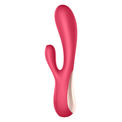 Zajčji vibrator Satisfyer - Mono Flex, rdeča