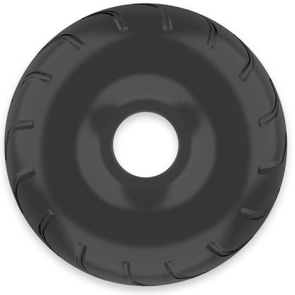 POWERING - SUPER FLEKSIBILEN IN ODPOREN OBROČ ZA PENIS 5CM PR08 BLACK