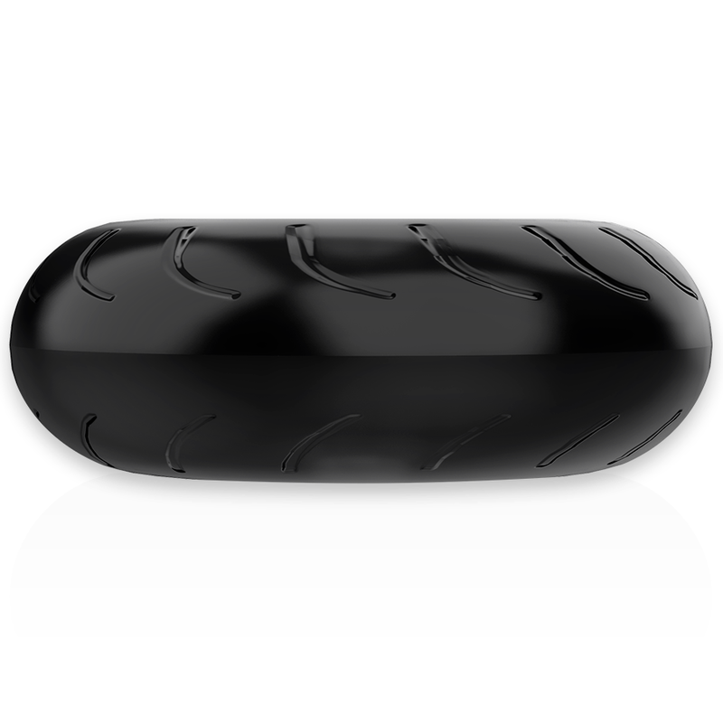 POWERING - SUPER FLEKSIBILEN IN ODPOREN OBROČ ZA PENIS 5CM PR08 BLACK