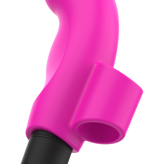 OHMAMA - NEONSKO ROZA NAPRSTNIK VIBRATOR XMAS EDITION