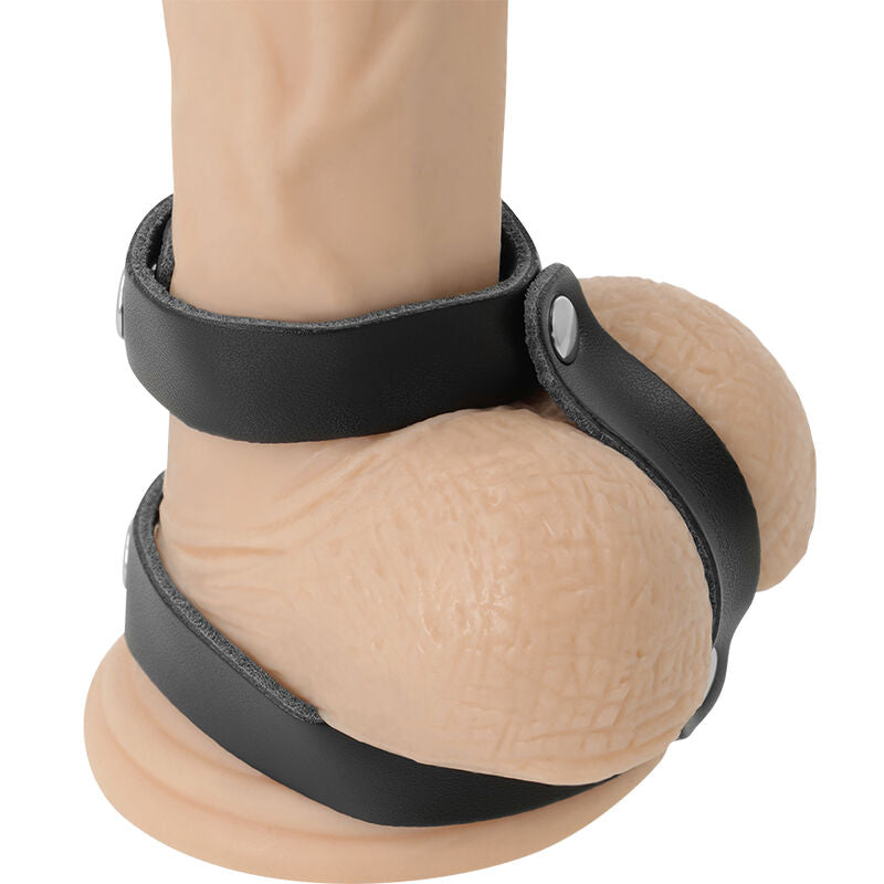 TEMA - USNJENI NASTAVLJIVI OBROČEK ZA PENIS IN MODA