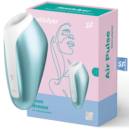 Stimulator klitorisa Satisfyer - Love Breeze, modra