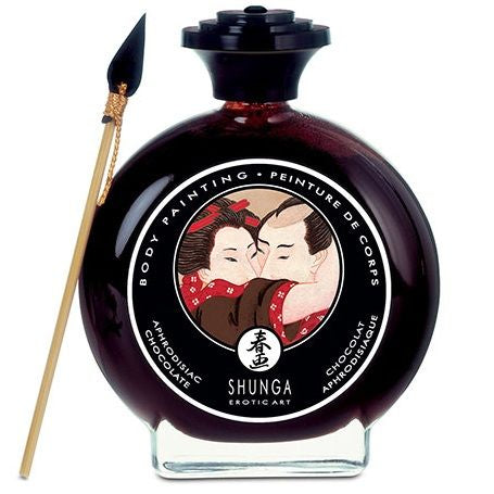 Jedilna barva za telo Shunga - Chocolate