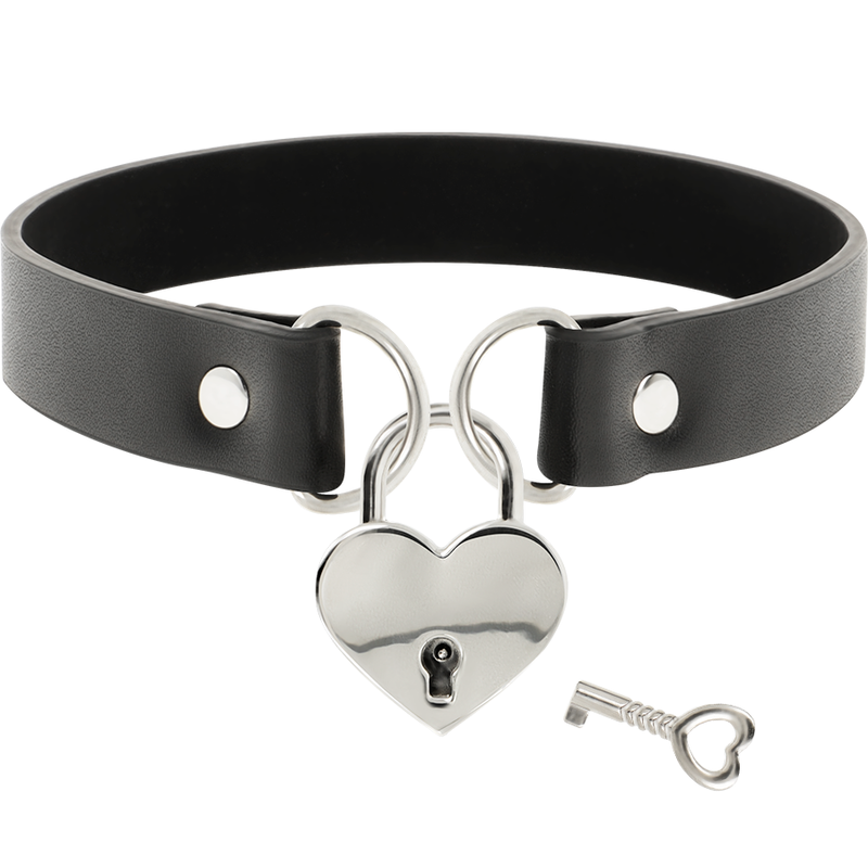 Choker Coquette Chic Desire Heart Key