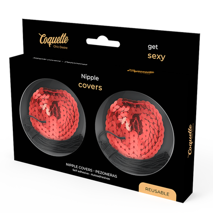 Nipple covers Coquette Chic Desire Red