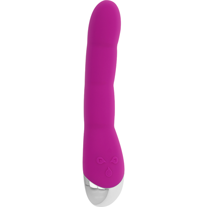 OHMAMA - VIBRATOR 6 NAČINOV IN 6 HITROSTI LILA 21,5 CM