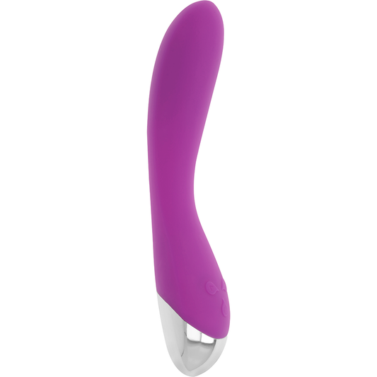 OHMAMA - VIBRATOR 6 NAČINOV IN 6 HITROSTI LILA 20,5 CM