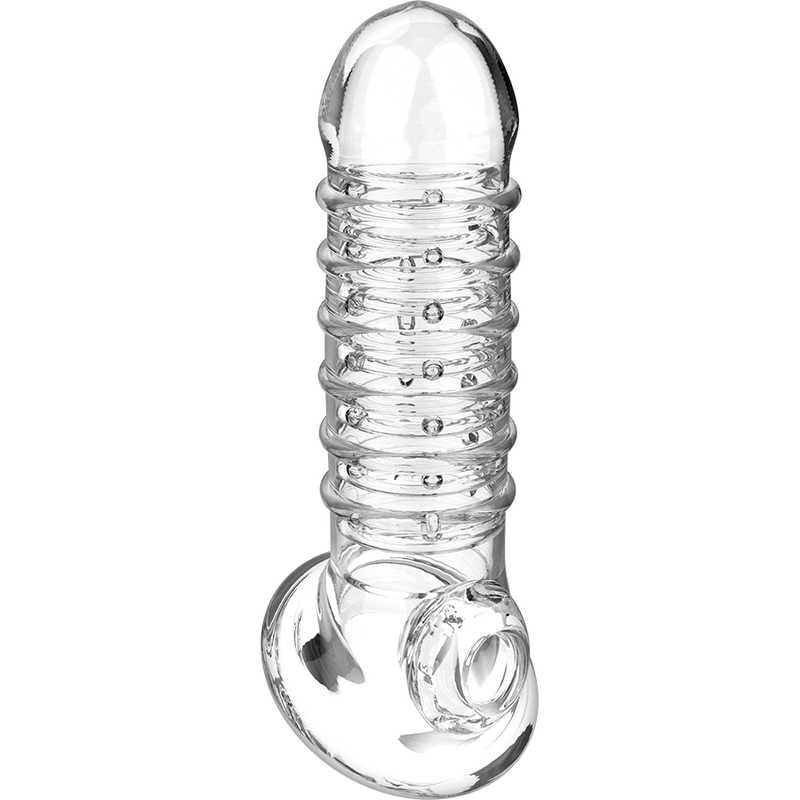 VIRILXL - PODALJŠEK IN OVOJ ZA PENIS V15 TRANSPARENTEN