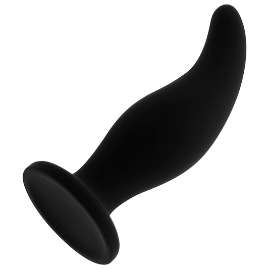 Analni čep Ohmama - Curved Silicone Plug, 12 cm