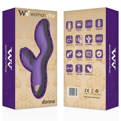 WOMANVIBE - DONNA POLNILNI SILIKONSKI VIBRATOR